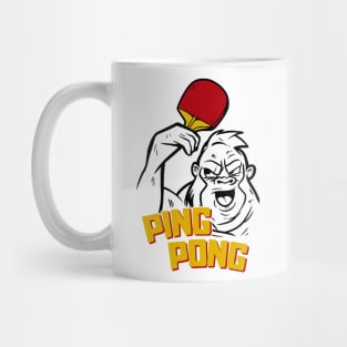 Ping Pong Gorilla Mug